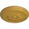 Ekena Millwork Vienna Ceiling Medallion (Fits Canopies up to 3 1/4"), 16 7/8"OD x 5/8"P, Iridescent Gold CM17VIIGS - alternate 2